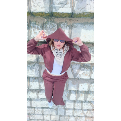 SET MOLLI EN MARRON -17H17-