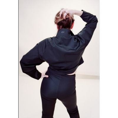 Ensemble Jogging Femme 2 Pièces en Polyamide – Confort Sculptant & Élégance Active