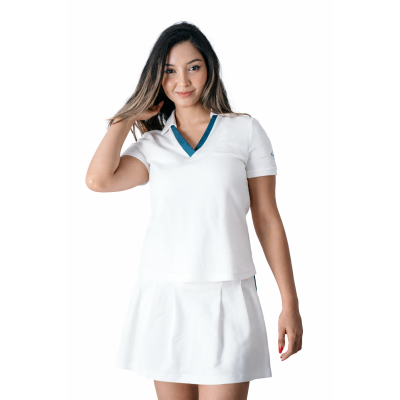 polo coton piquet femme , padel ou hors padel