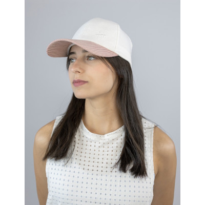 Casquette 17H17 en 100% coton chic et sport à la fois reglable- Padel Femme- bleu pastel