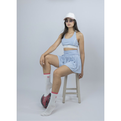Chaussettes 17H17 Blanches – Signature H Rouge